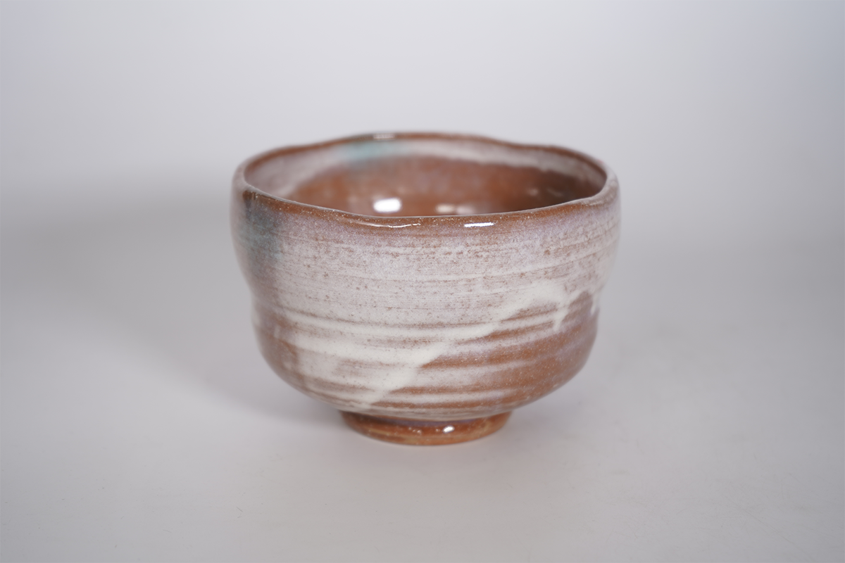 赤土紅葉 抹茶碗