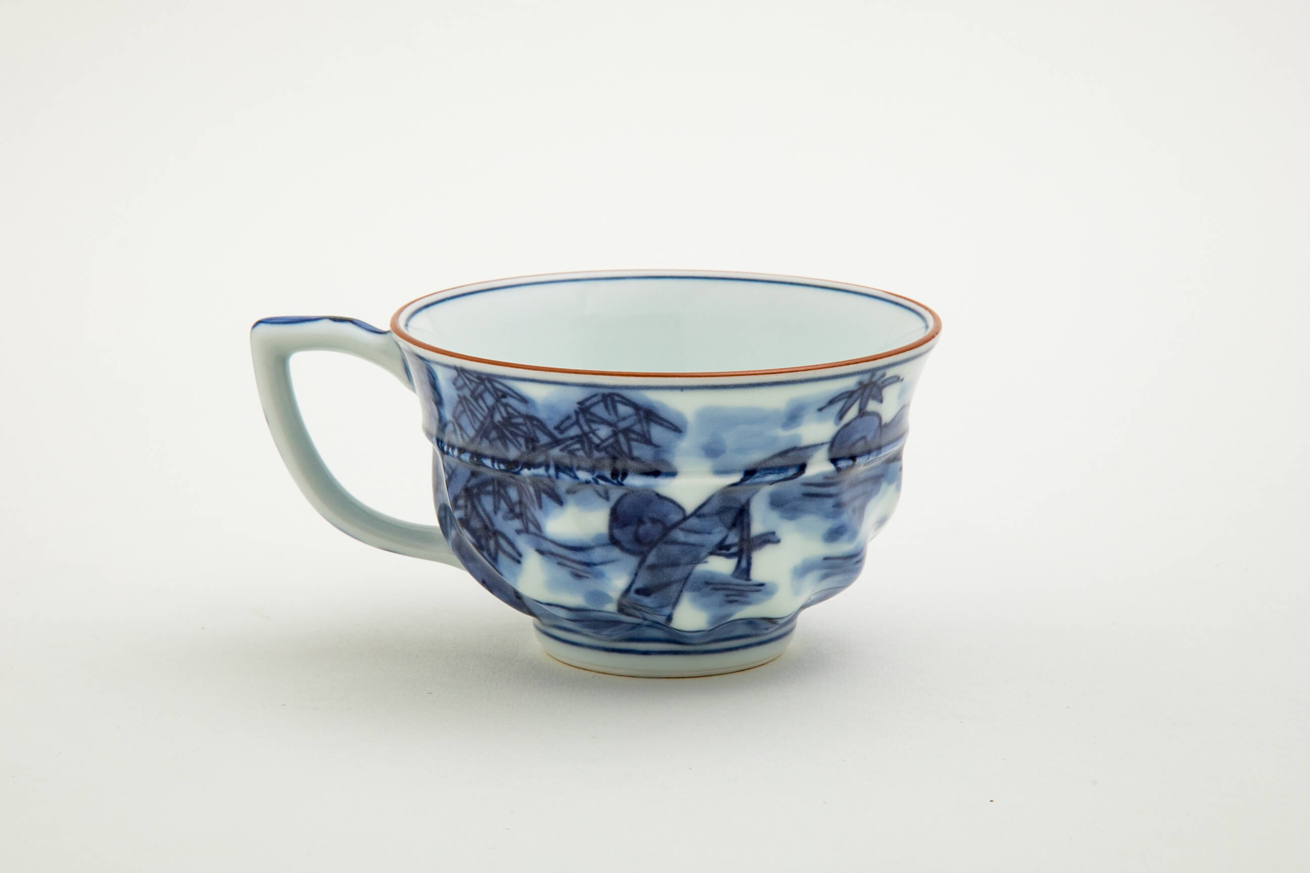 染付山水 コーヒー碗