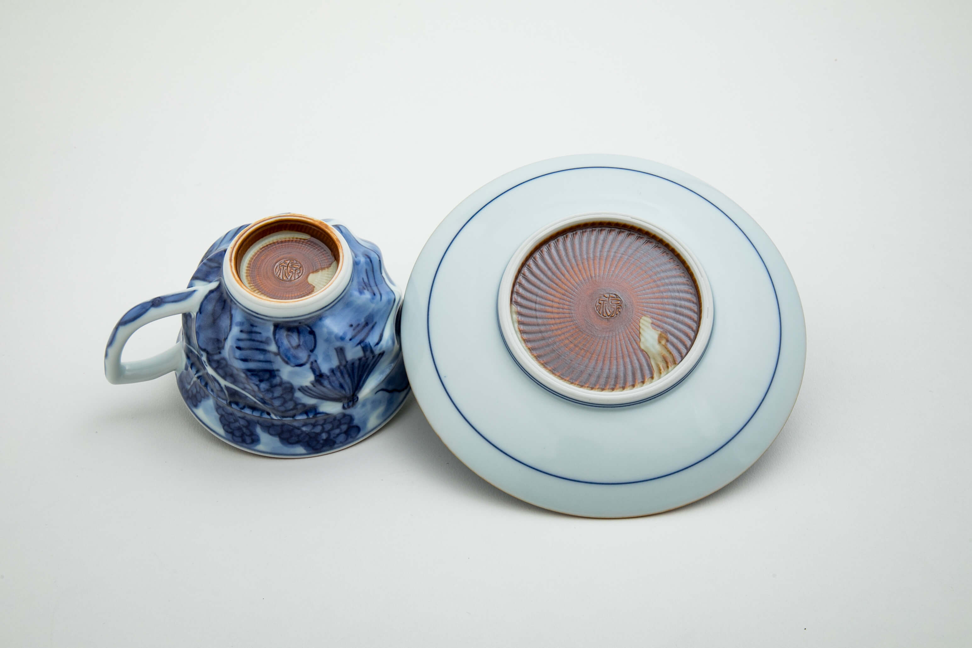 染付山水 コーヒー碗