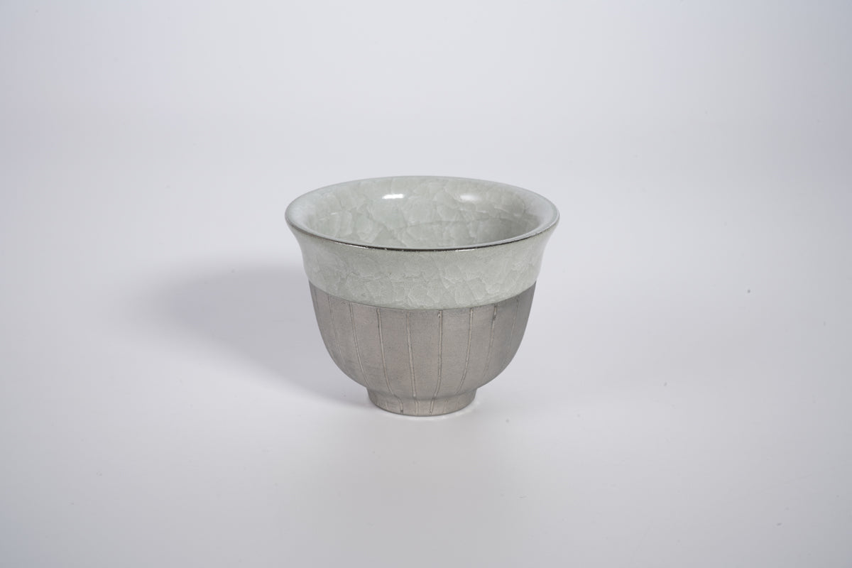 Ice stripe Sake cup