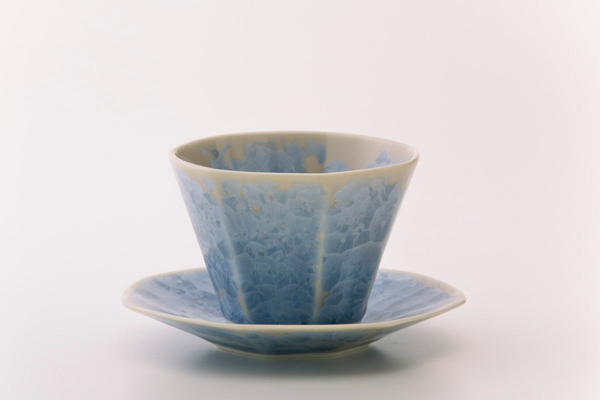 雪ノ華 銀藤 ティーカップ