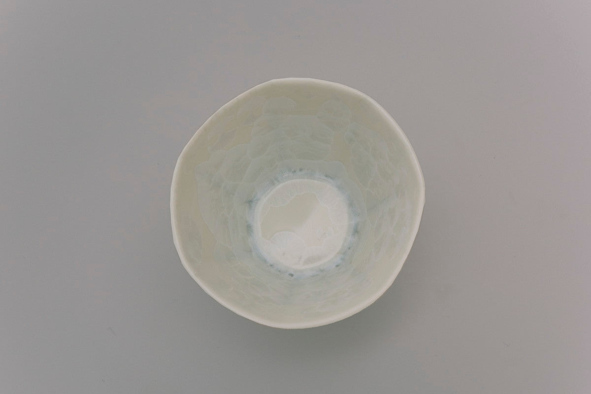 結晶釉 白 ティーカップ