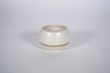 Sake cup with cream and gold