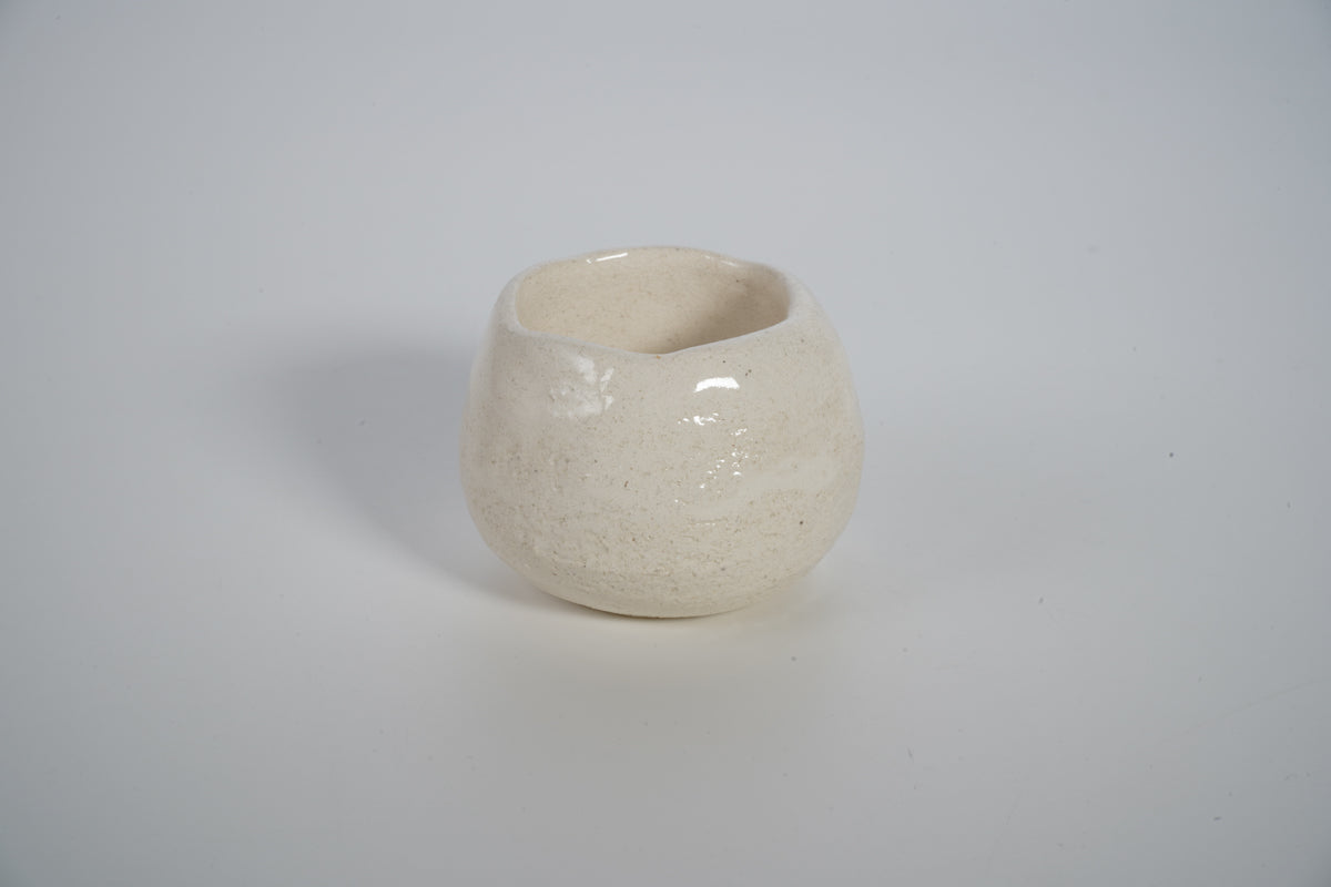 TsuboTsubo Raku ware - White