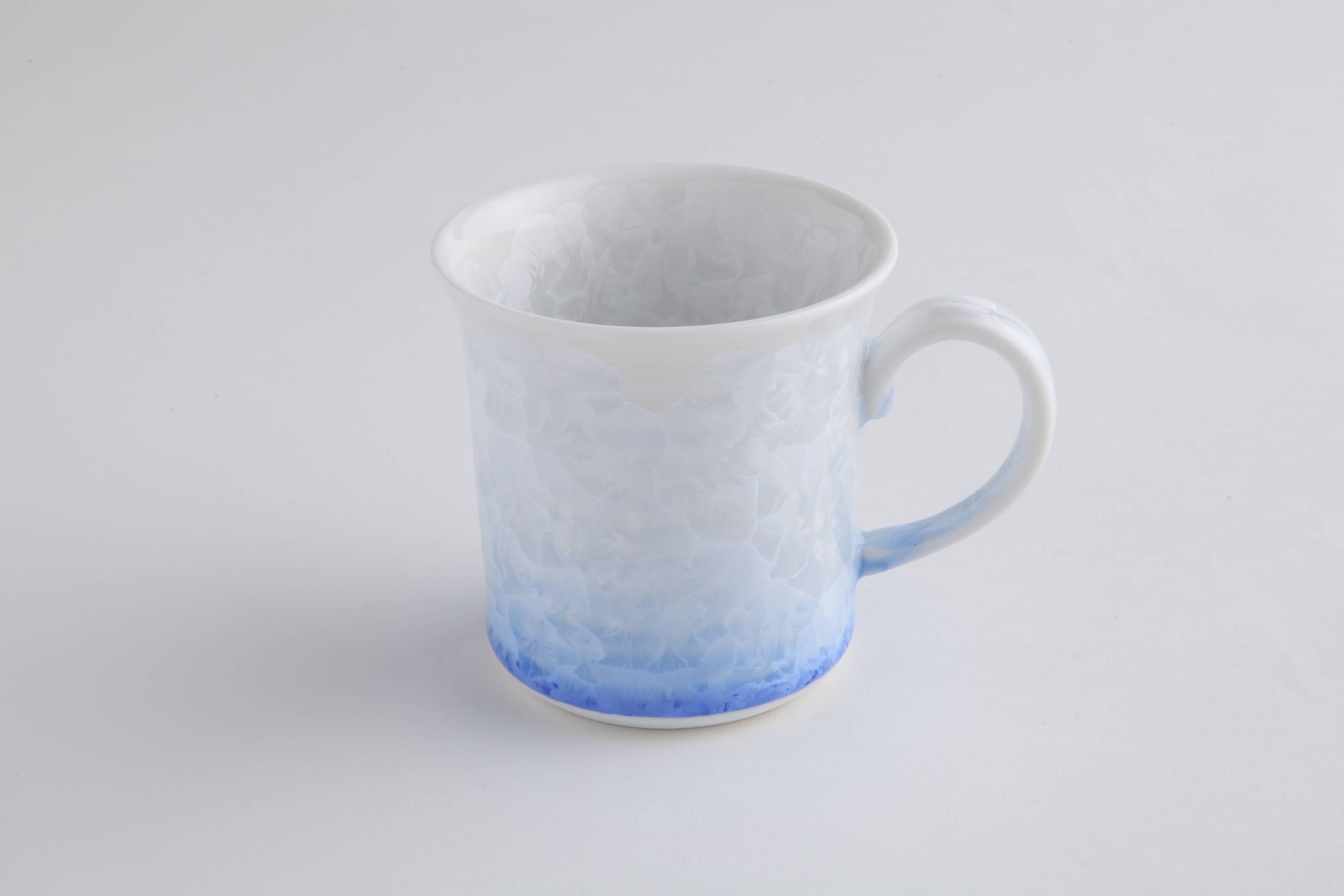 結晶釉 青　マグカップ