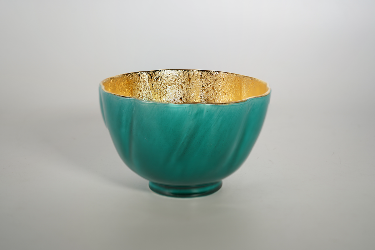 Blue Cochin ware bowl (big)