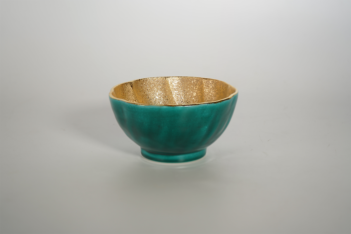 Blue Cochin ware bowl (small)