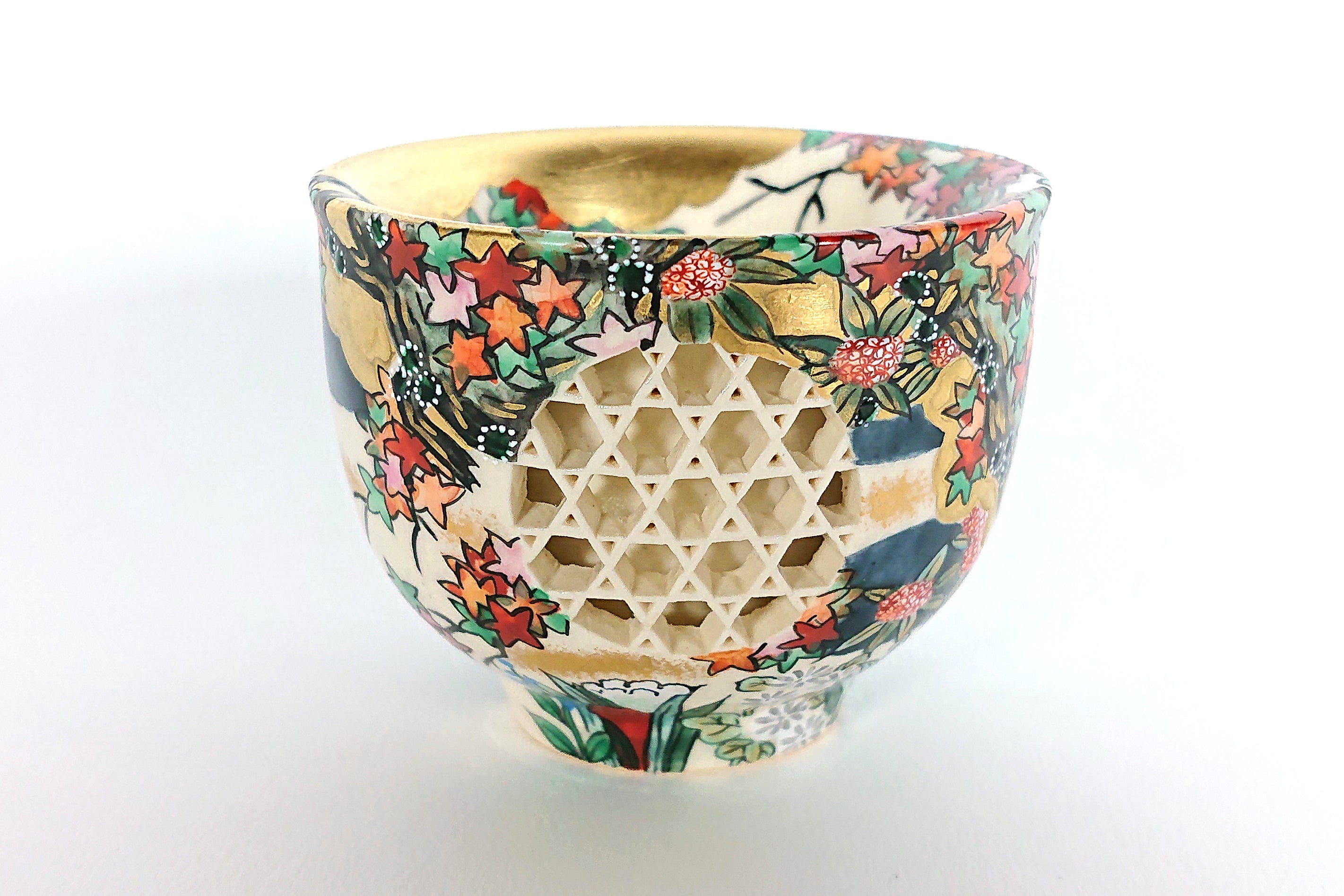 Tohaku maple Openwork Sake cup